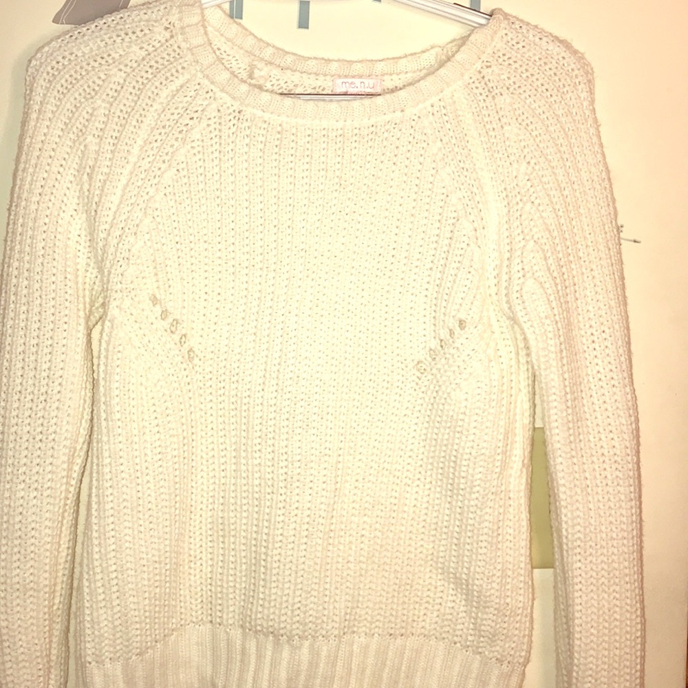White sweater
